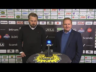 Lehdistötilaisuus; ILVES VS LUKKO / SM liiga