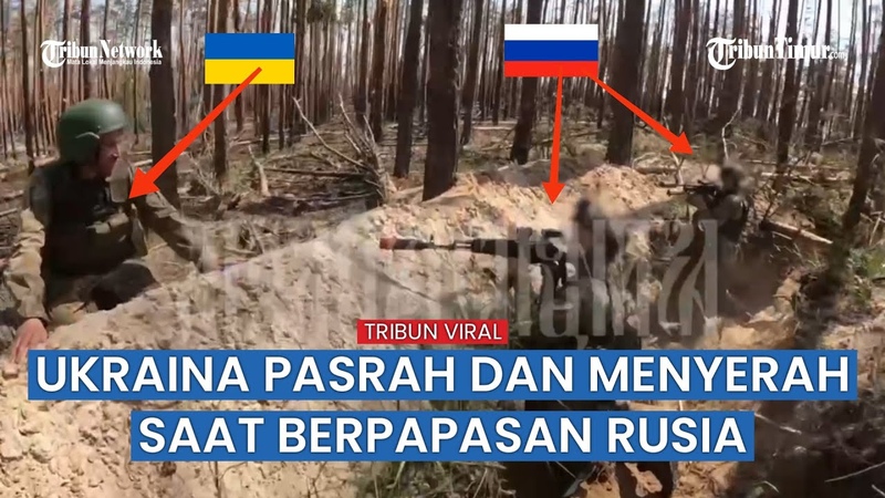 Ditodong Senapan Rusia, Pasukan Ukraina Pilih Nyerah dan Angkat