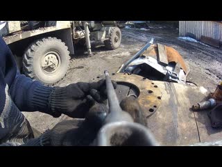 Ремонт тяги фрикциона ТТ-4 Электросварка