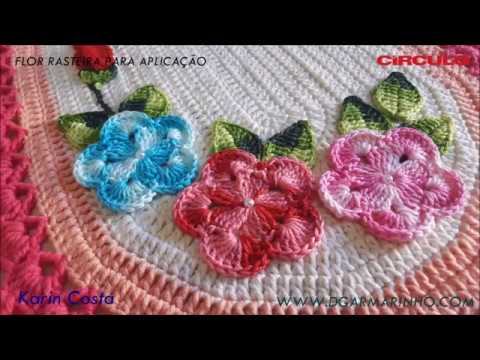 Flor Rasteira para Aplicações, Diy, Karin