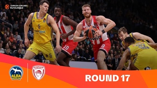 ALBA Berlin-Olympiacos Piraeus | Round 17 Highlights | 2023-24 Turkish Airlines EuroLeague