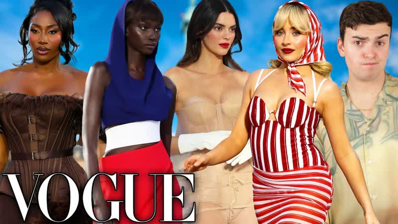 REACTING TO VOGUE WORLD PARIS (the olympics of fashion