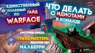 Что делать с ИДИОТАМИ в WARFACE или ЕДИНСТВЕННЫЙ ГАЙД ПО WARFACE КОТОРЫЙ ТЕБЕ НУЖЕН