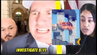 Alex Stein KICKED OUT For 9/11 Truth At New York City Hall!